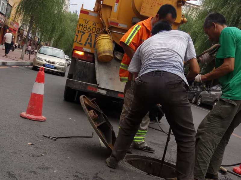 香坊区和平路通下水